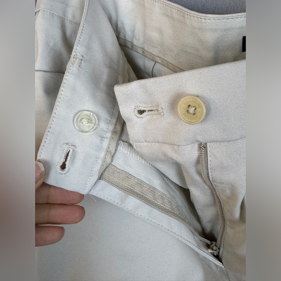 Jones New York Signature Cotton Flat Front Stretch Pants- Sz 12 - Picture 3 of 11